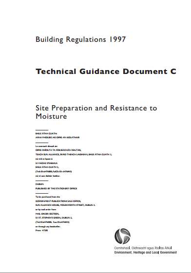 TGD Part C 1997. Site Preparation and Resistance to Moisture