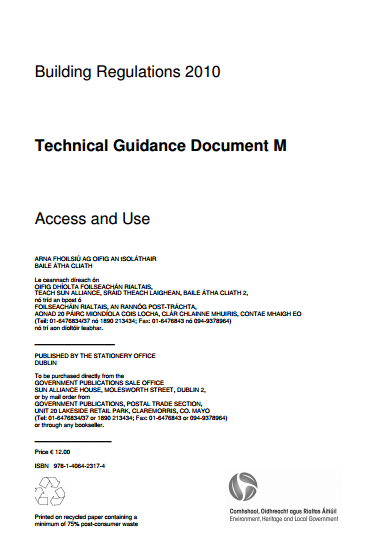 TGD Part M 2010, Access and Use