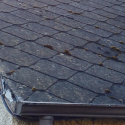 Early example of asbestos roof slates