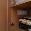 Built in wardobes restricting ventilation