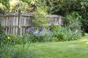 garden boundary fence and wall