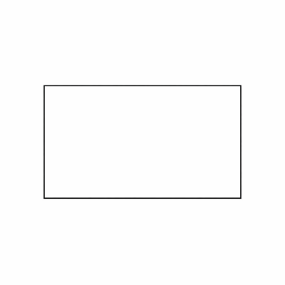 Outline of a rectangular floor area